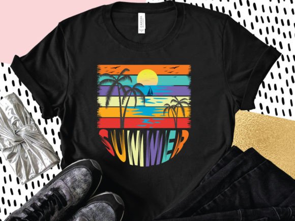A Designer's Review: 'Summer T-shirt 02' Graphics for Real Projects