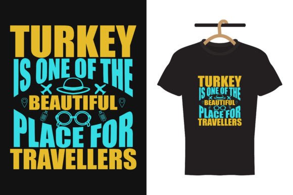 A Designer's Take on the Turkey Travel T-Shirt Embroidery Design