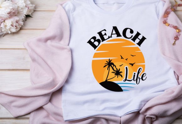 A Practical Look at Beach Life SVG Graphics for T-Shirt Designs