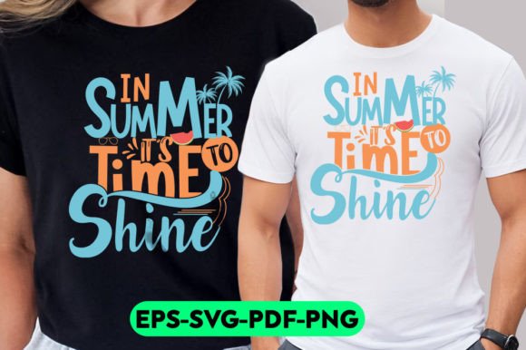 A Retro Summer Graphic Asset for T-Shirt Designs and Merchandise
