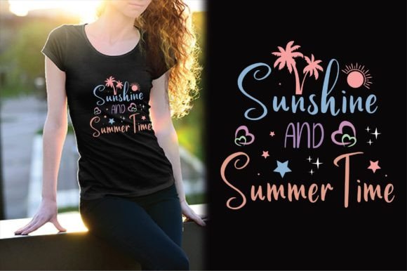 A Sunshine and Summer Time Design Review for Content Graphics