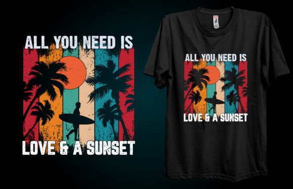 A Warm, Positive Graphic for T-Shirt Designs
