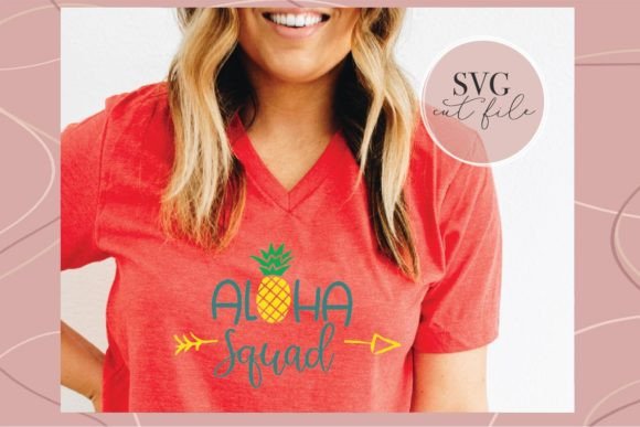 Aloha Squad SVG for T-Shirt Graphics & Summer Themes