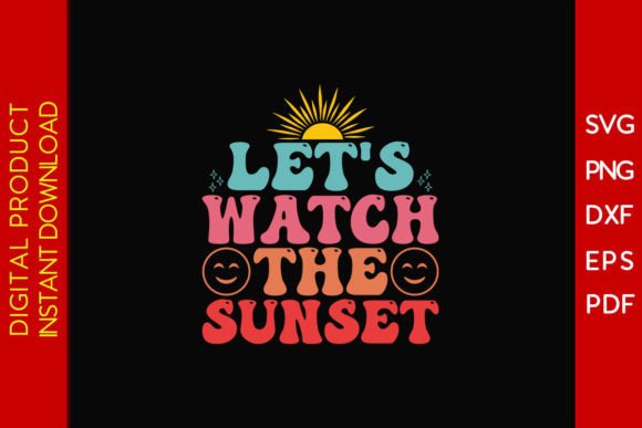 Bringing Summer Brand Vibes with Retro Sunset Graphics