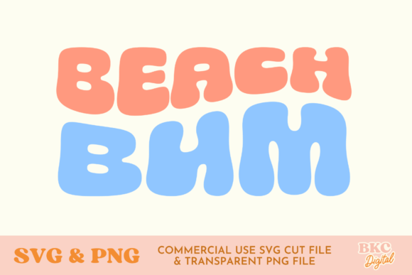 Crafting a Summer Collection with Beach Bum Graphics for T-Shirt Designs