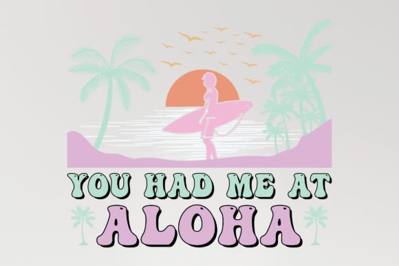 Retro Summer Graphics for T-Shirt Designs
