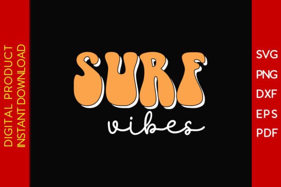 Surf Vibes Summer Graphics for T-Shirt Designs