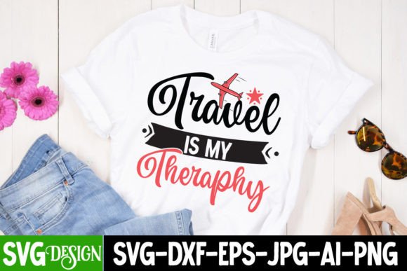 Travel is My Therapy: A Graphic Asset for Lifestyle Content